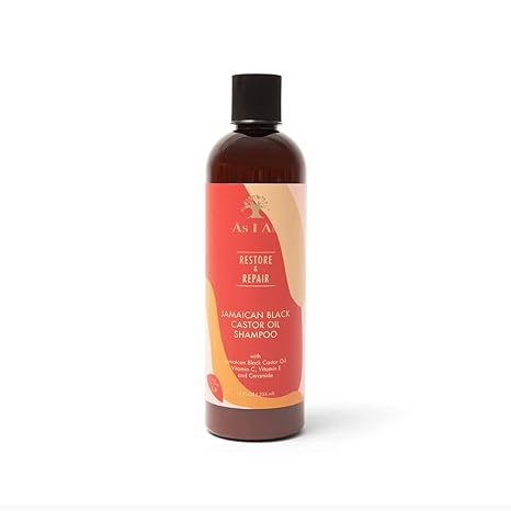 As I Am Restore & Repair Jamaican Black Castor Oil Shampoo – Your Power Wash for Resilient, Radiant Hair!