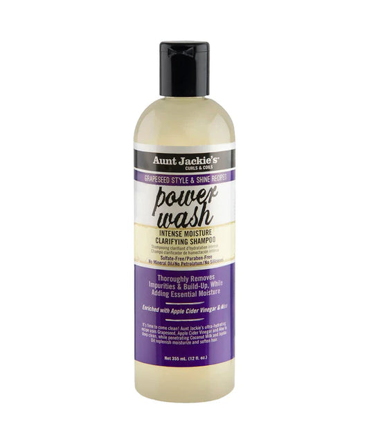 Aunt Jackie’s Power Wash Intense Moisture Clarifying Shampoo - 120oz